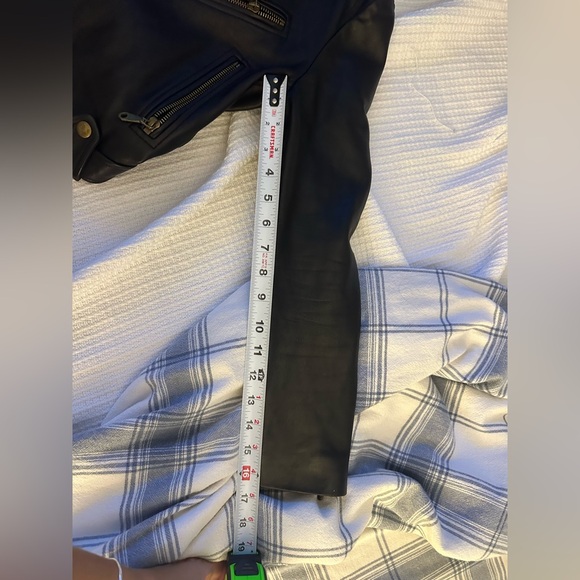 Rebecca Minkoff Lamskin Leather Jacket - Picture 9 of 10